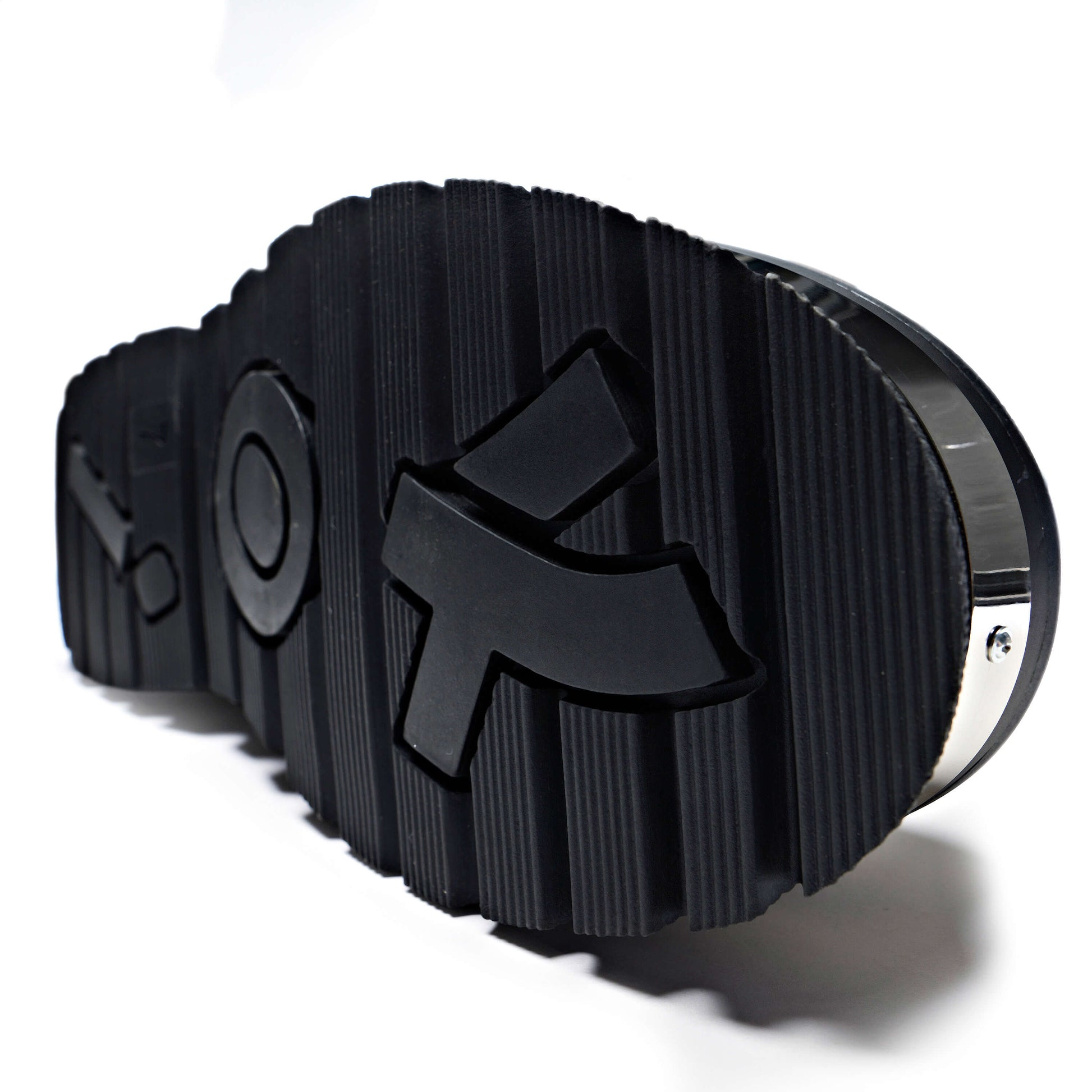 Borin Men's Hardware Platform Boots - Ankle Boots - KOI Footwear - Black - Sole Detail