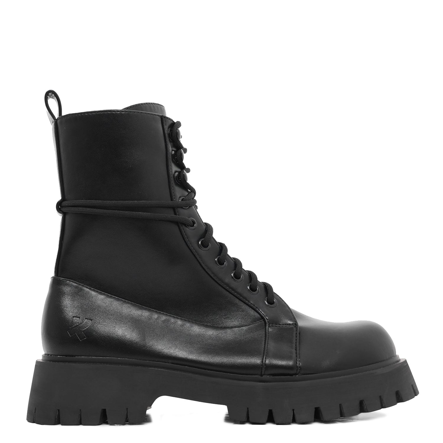 Electic Men's Military Boots - Ankle Boots - KOI Footwear - Black - Main View
