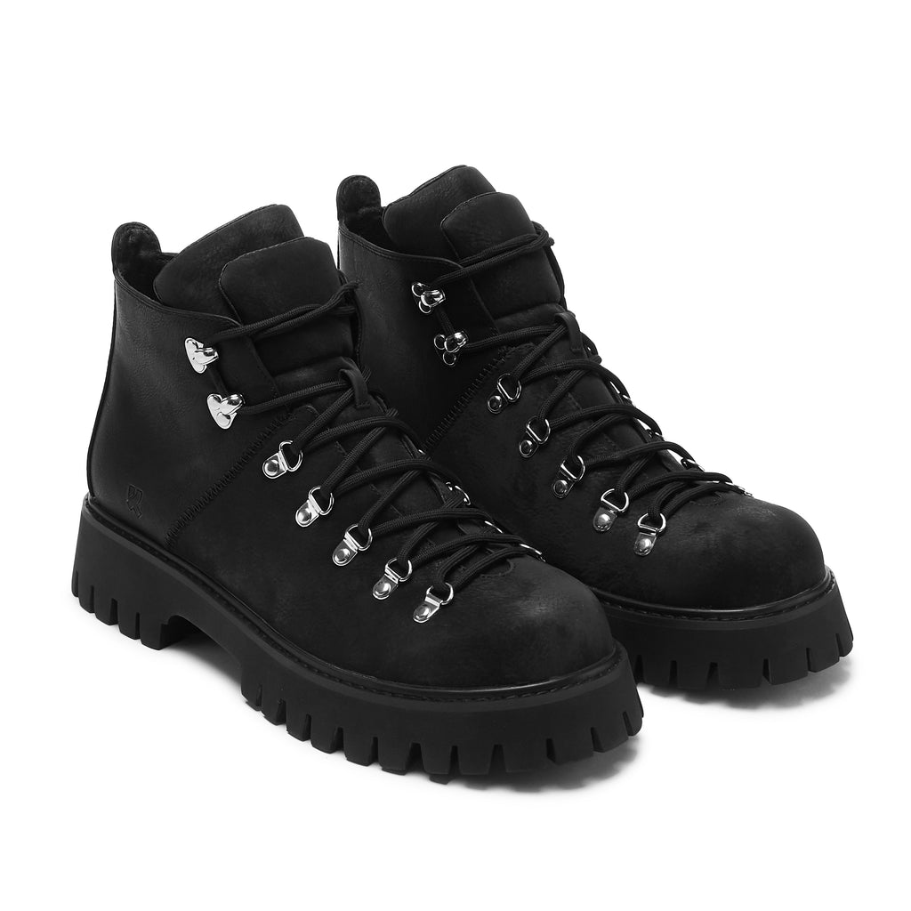 Nemesis Men's Black Lace Up Boots