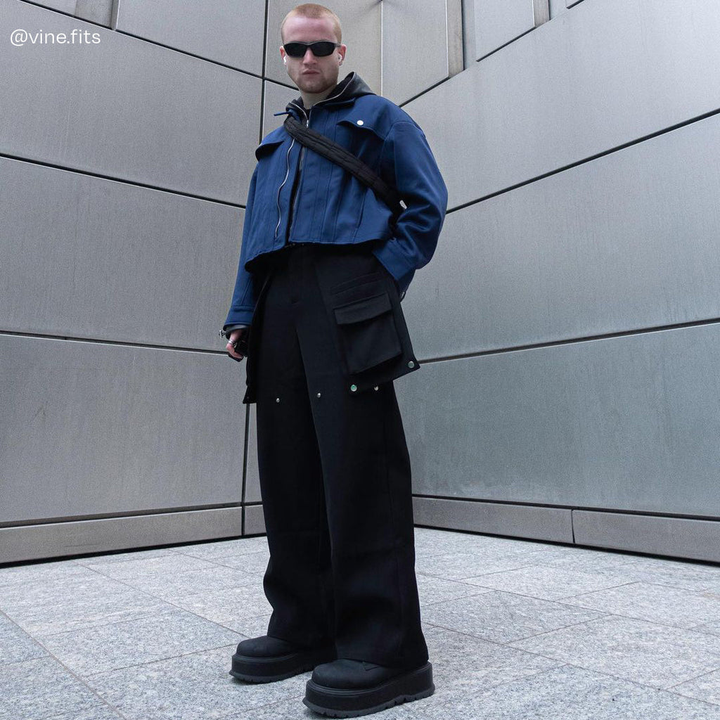 Foundry Men's Platform Ankle Boots - Ankle Boots - KOI Footwear - Black - Model View